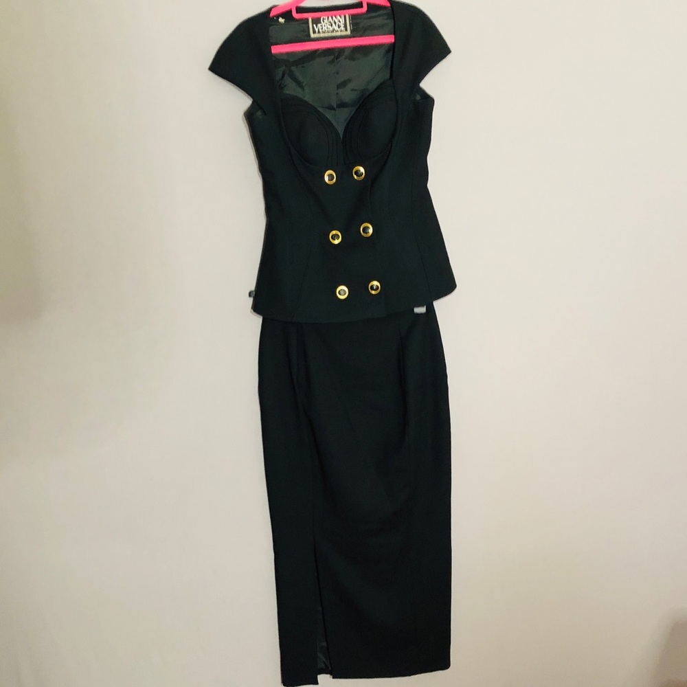 Versace 2 piece dress